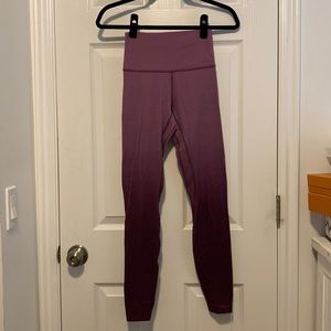 Purple lulu align leggings